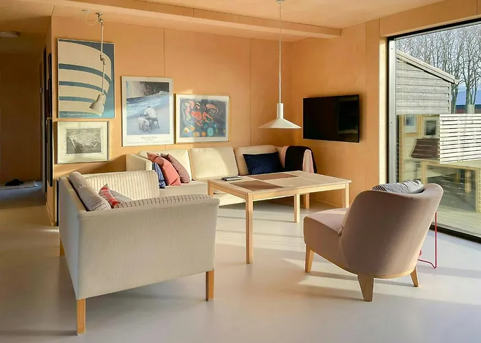 With View Of Helnaes Bay Harby